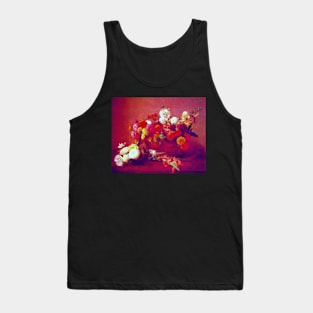 'Flowers Middle Summer' by Henri Fantin-Latou REMASTERED TECHNICOLOR Tank Top